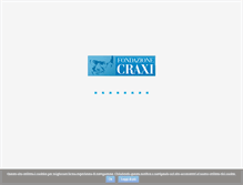 Tablet Screenshot of fondazionecraxi.org